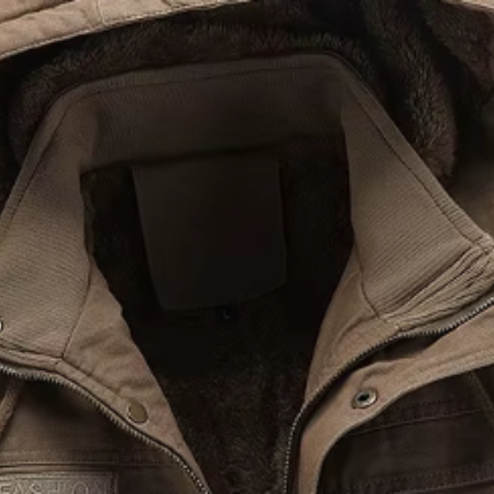 Casual bomulls vinterjakke