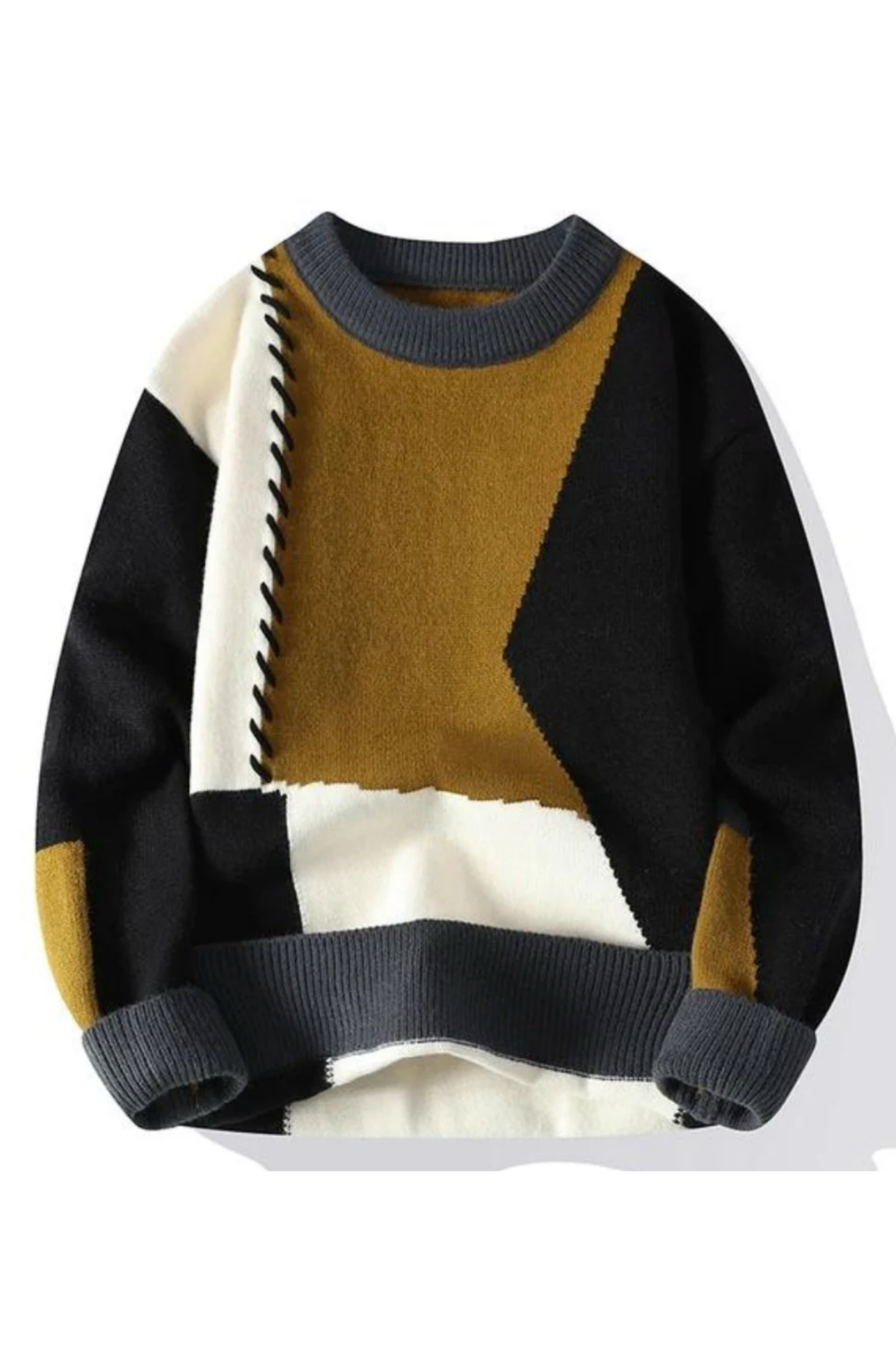 Bergen Lappestrikk Genser