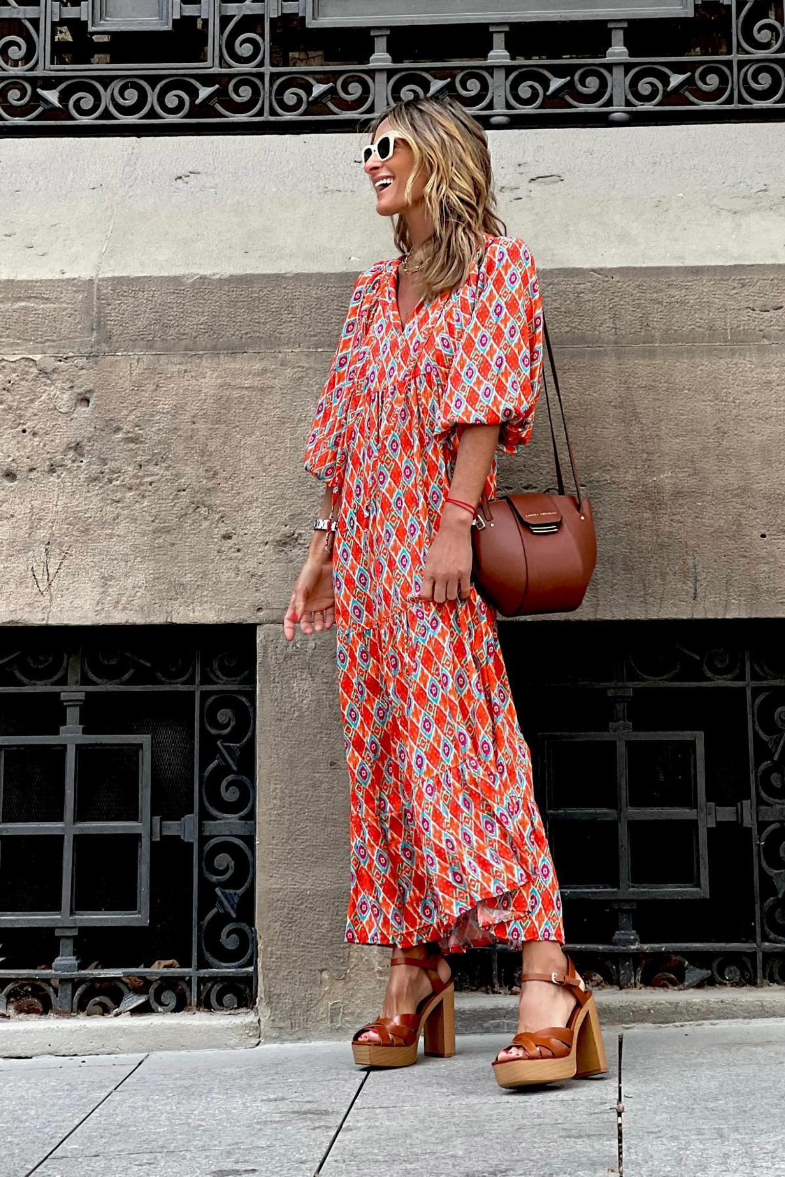 Fylaro - Sesongens mønstrede kjole