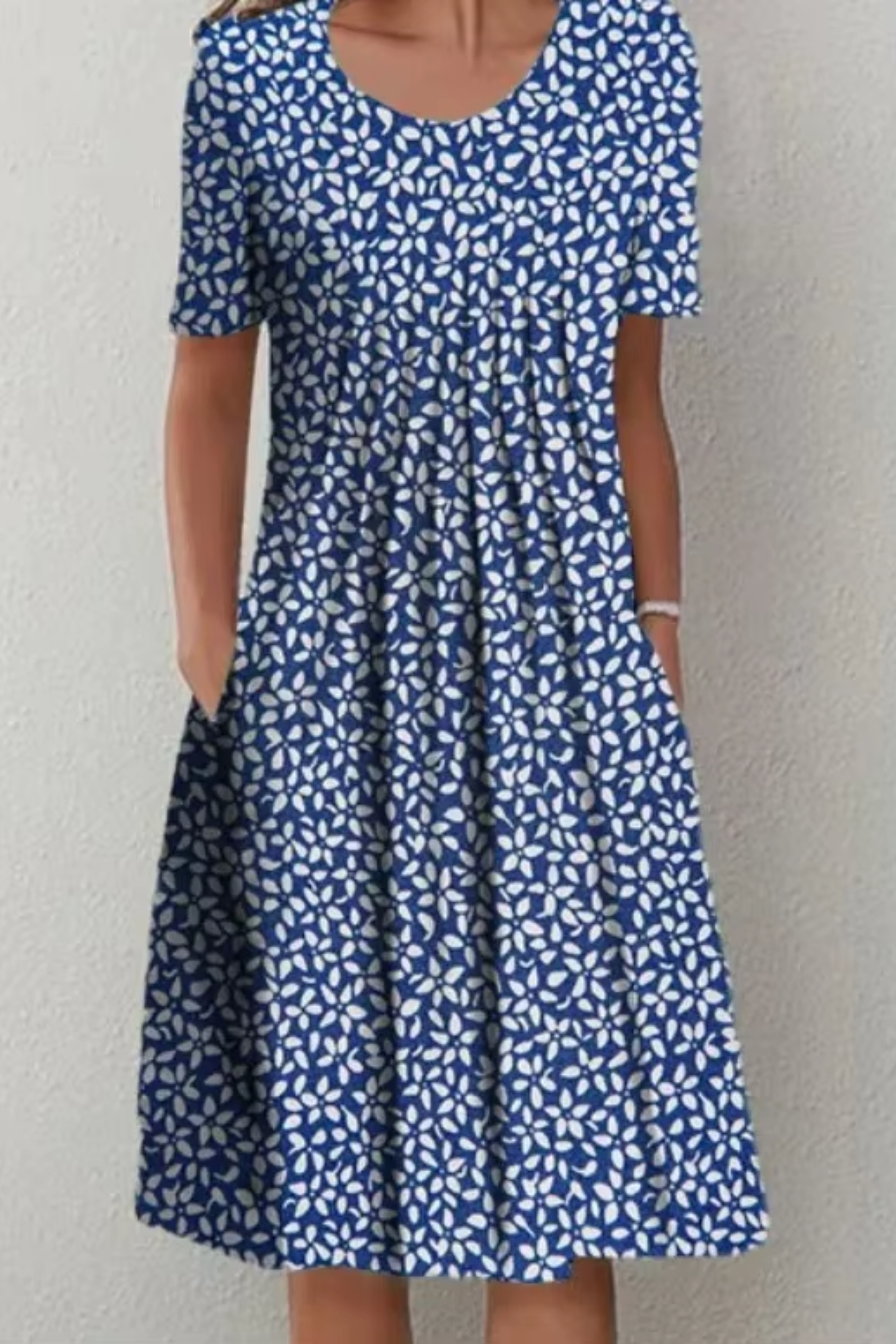 Fylaro - kjole med blomstertrykk