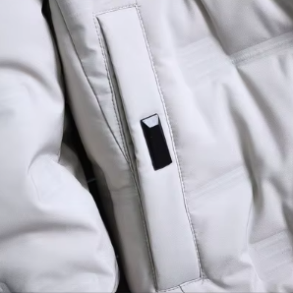 Elegante herrepufferjakke