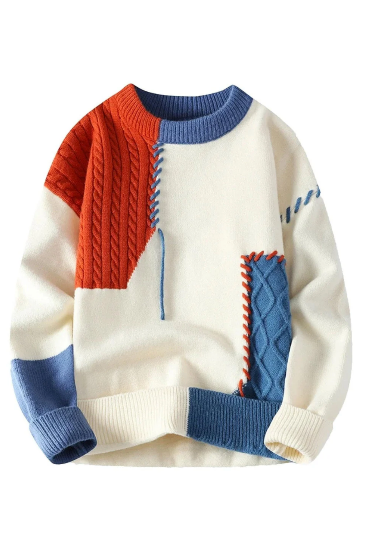 Bergen Lappestrikk Genser