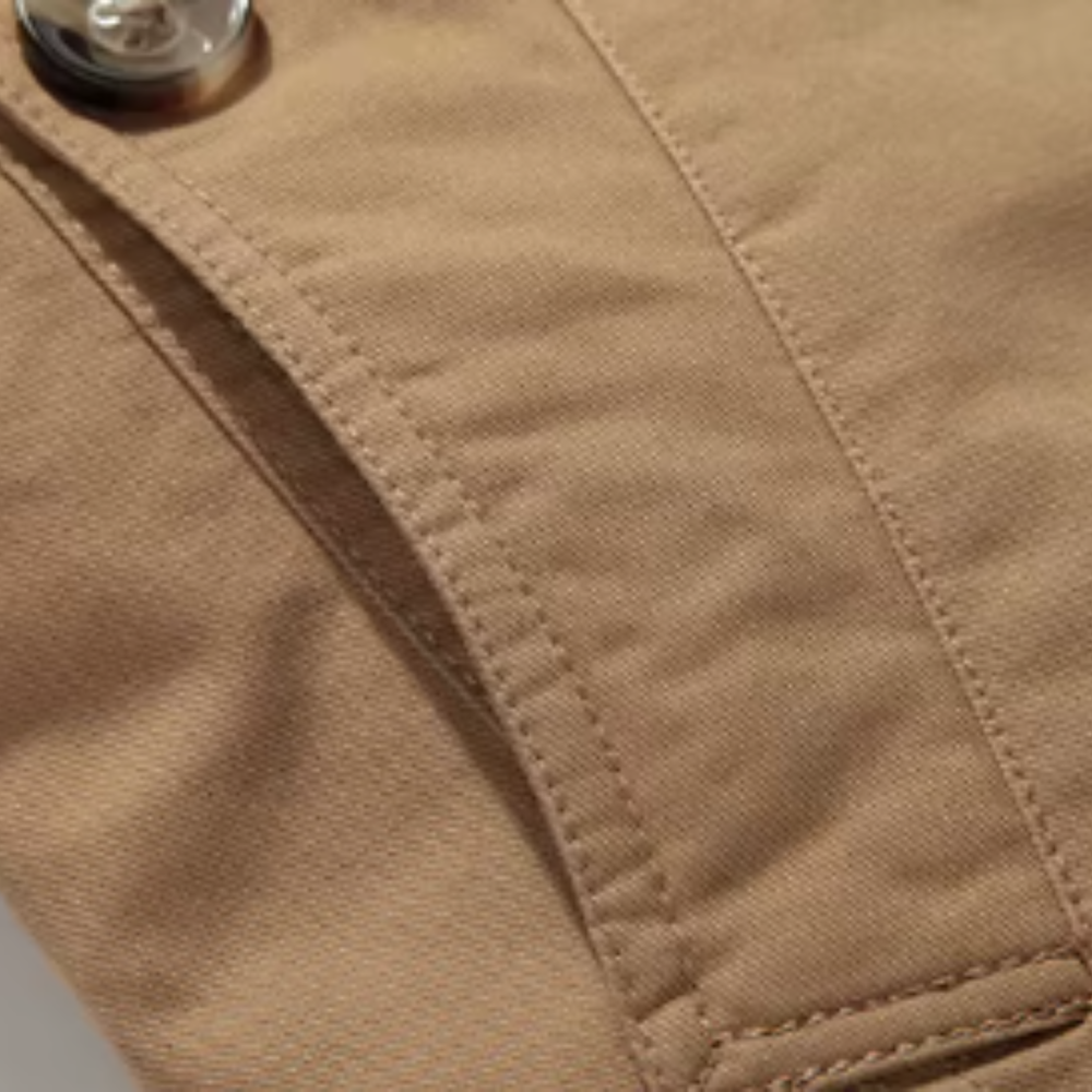 Elegant polstret trenchcoat