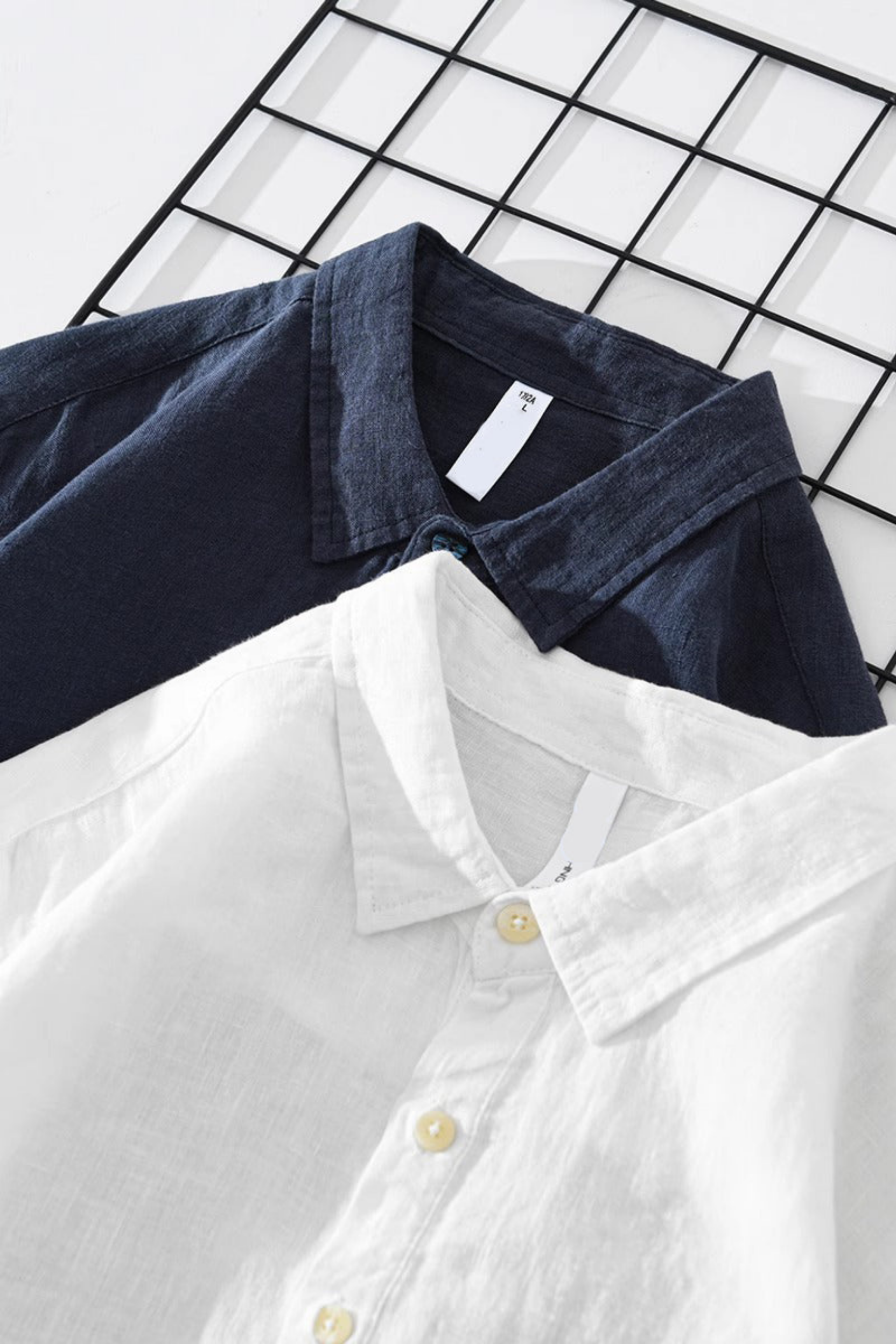 Fylaro - Linnet skjorte med knapper