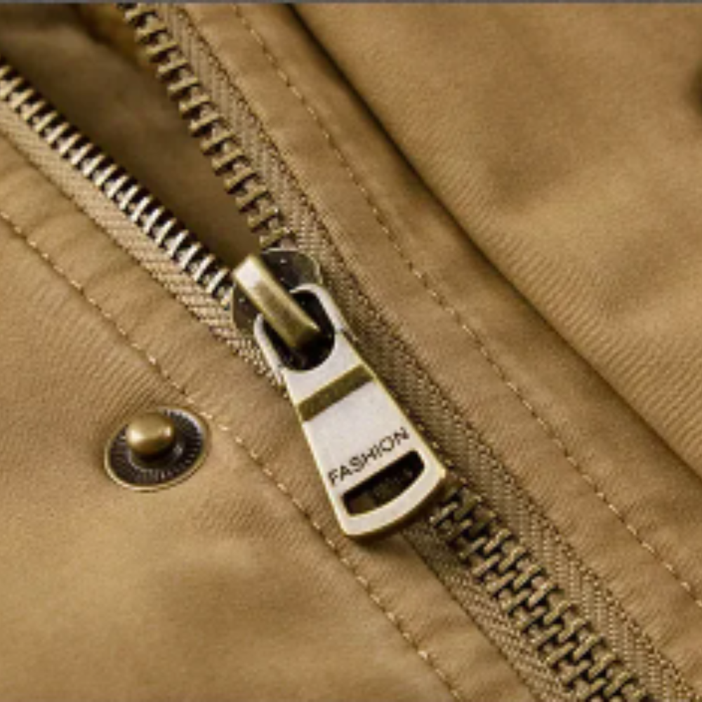 Elegant polstret bomberjakke