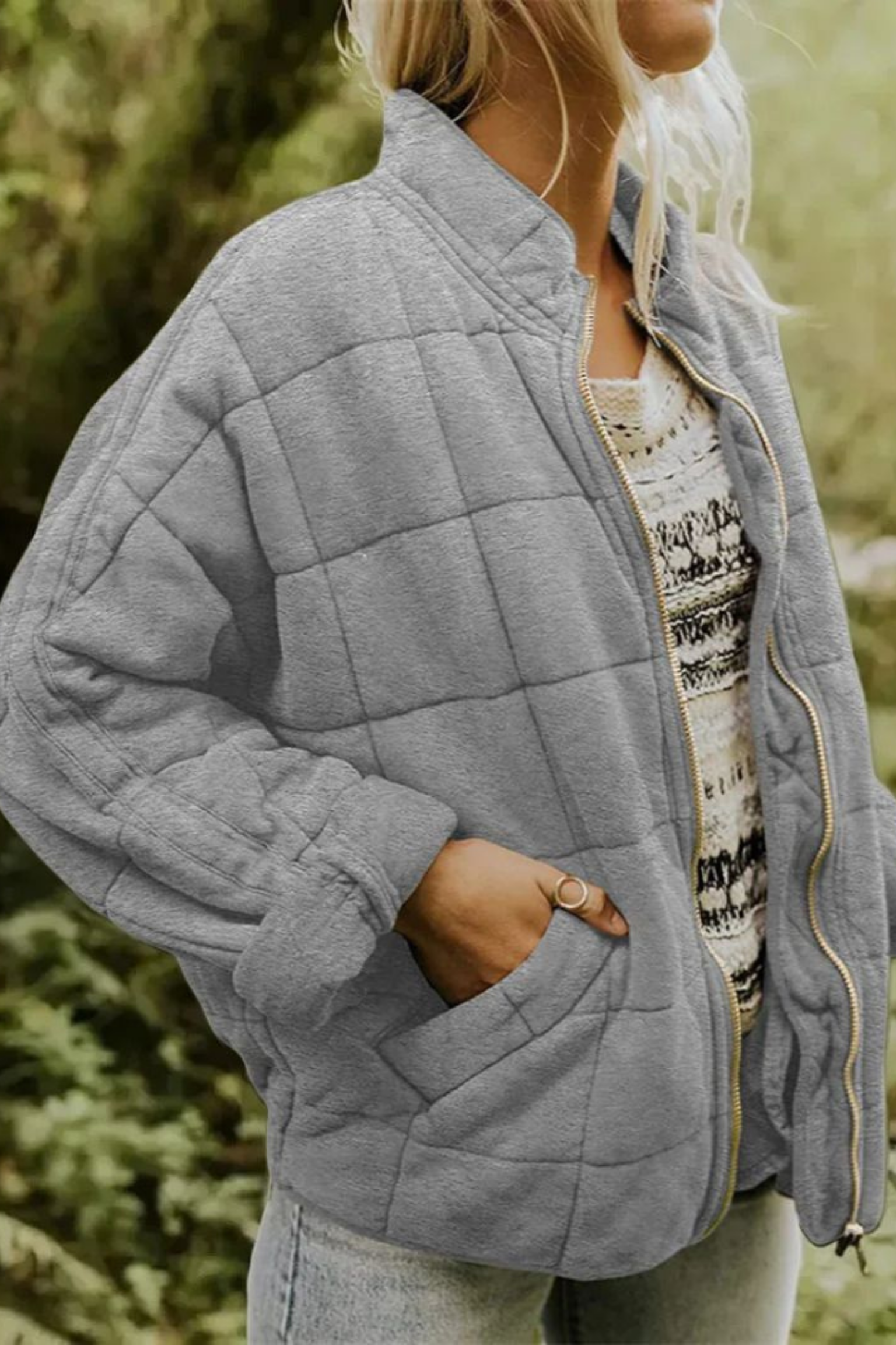 Fylaro | Fôret jakke med elegant oversized-look