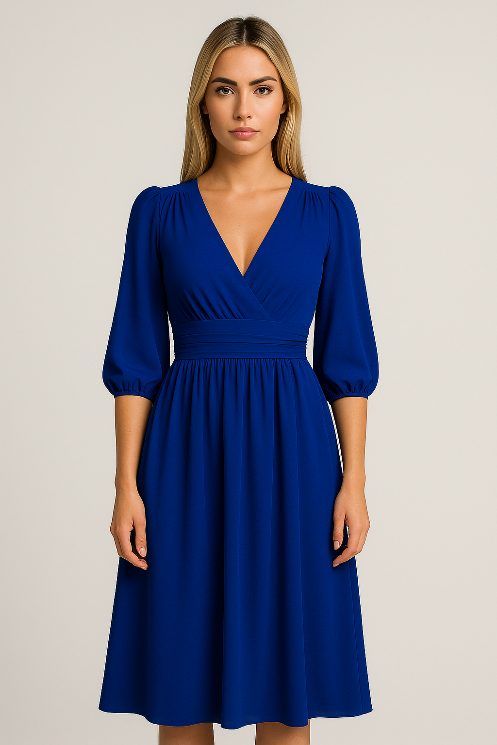 FYLARO - Sommerkjole blå