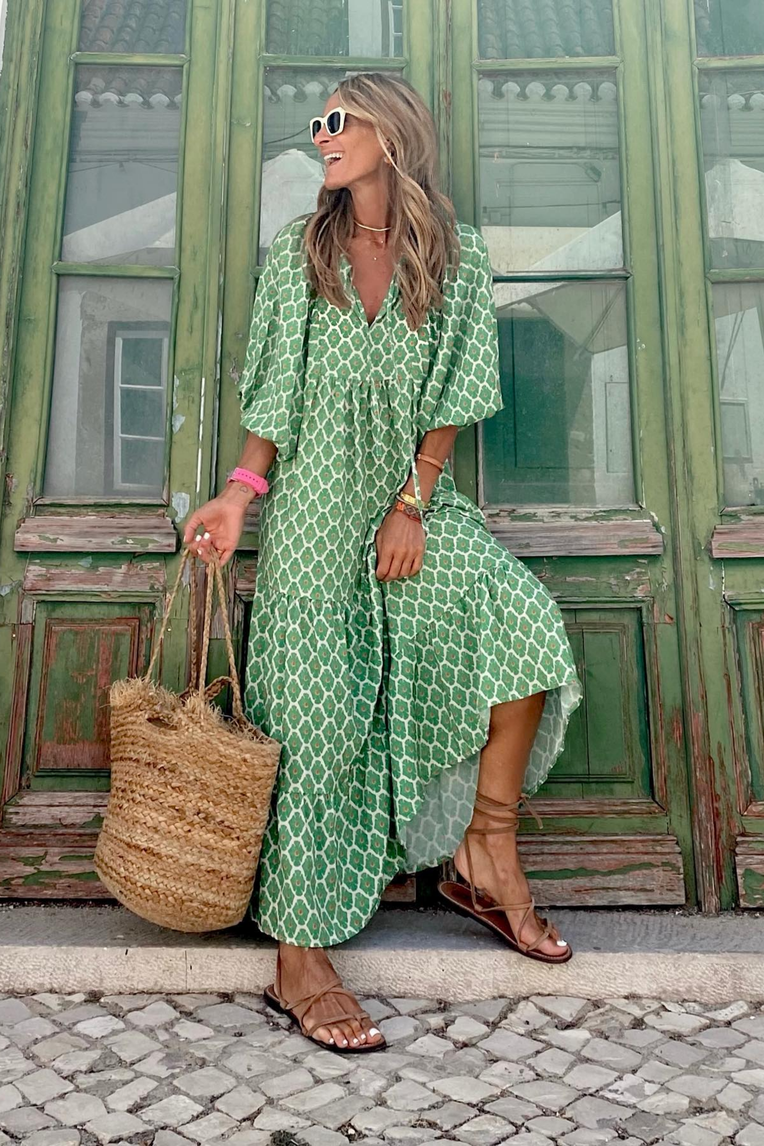 Fylaro - Sesongens mønstrede kjole