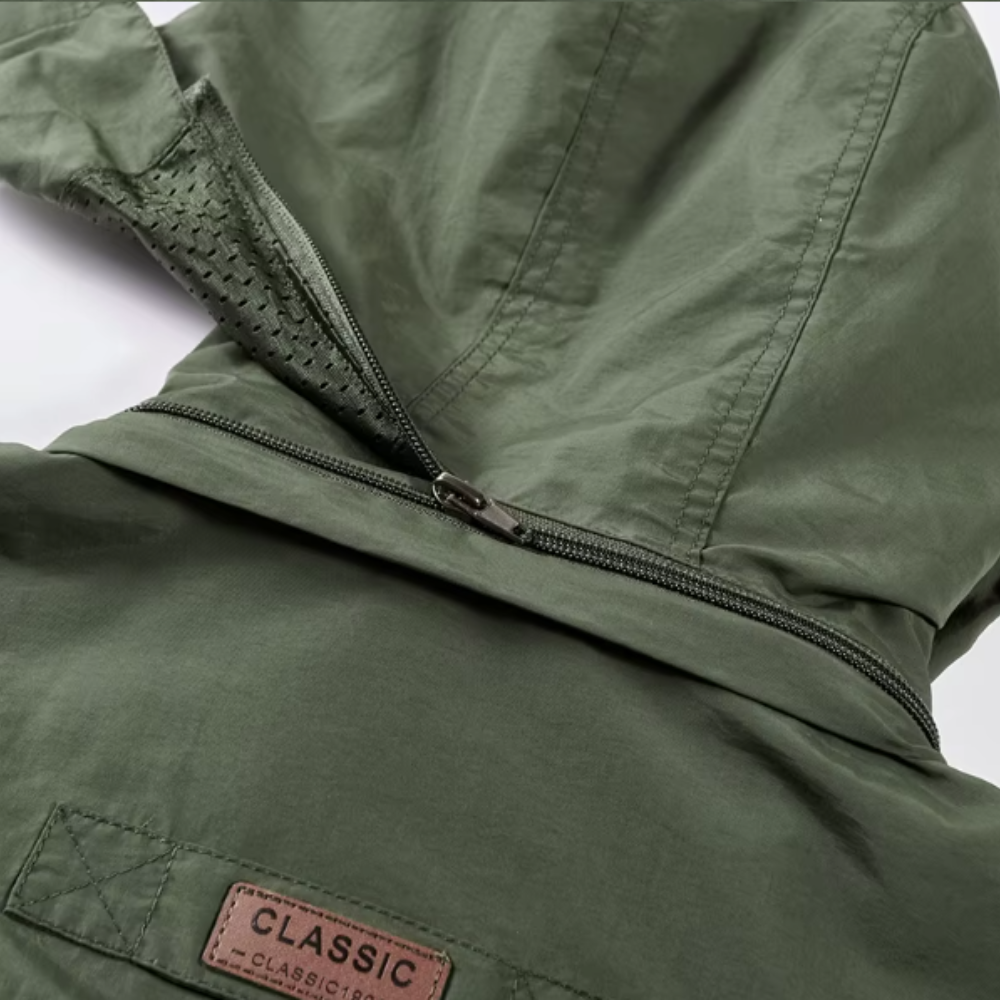 Elegant jakke for utendørsbruk