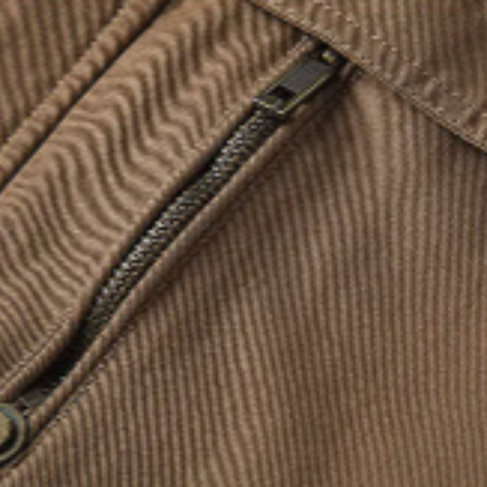 Elegant vindavvisende vinterjakke