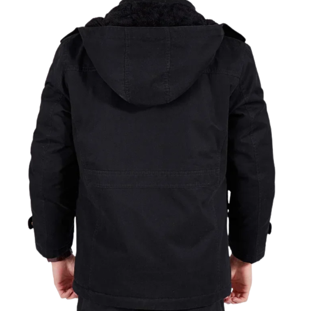 Elegant polstret bomberjakke