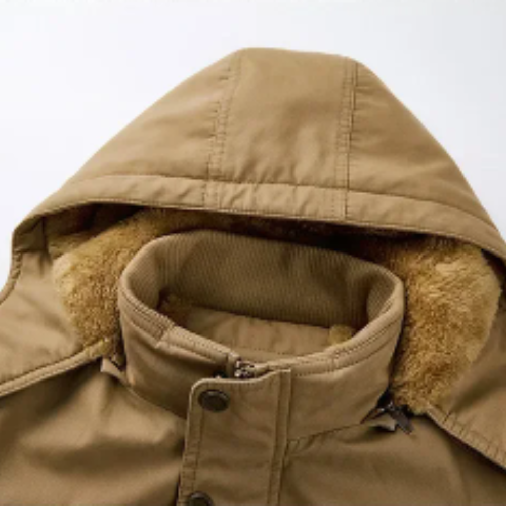 Elegant polstret bomberjakke