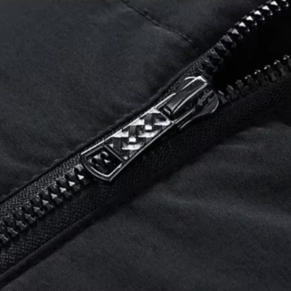 Elegant polstret pufferjakke