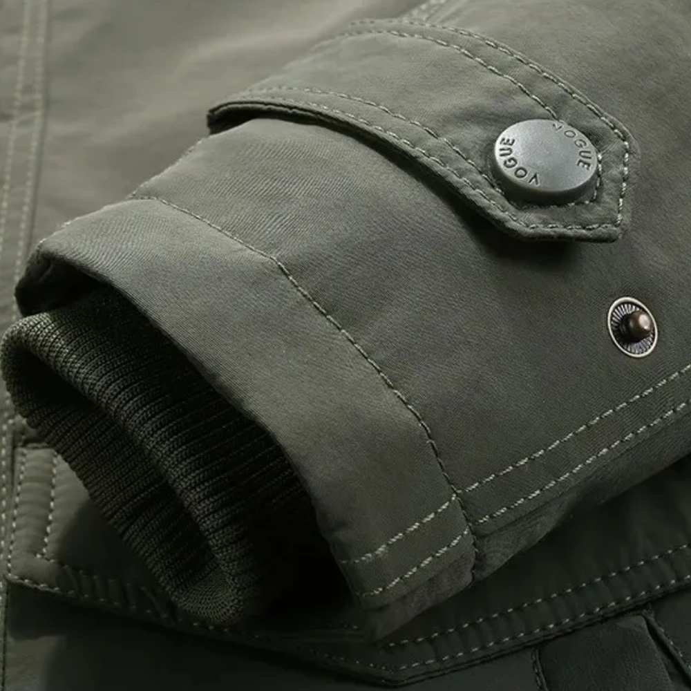 Elegant polstret vinterjakke