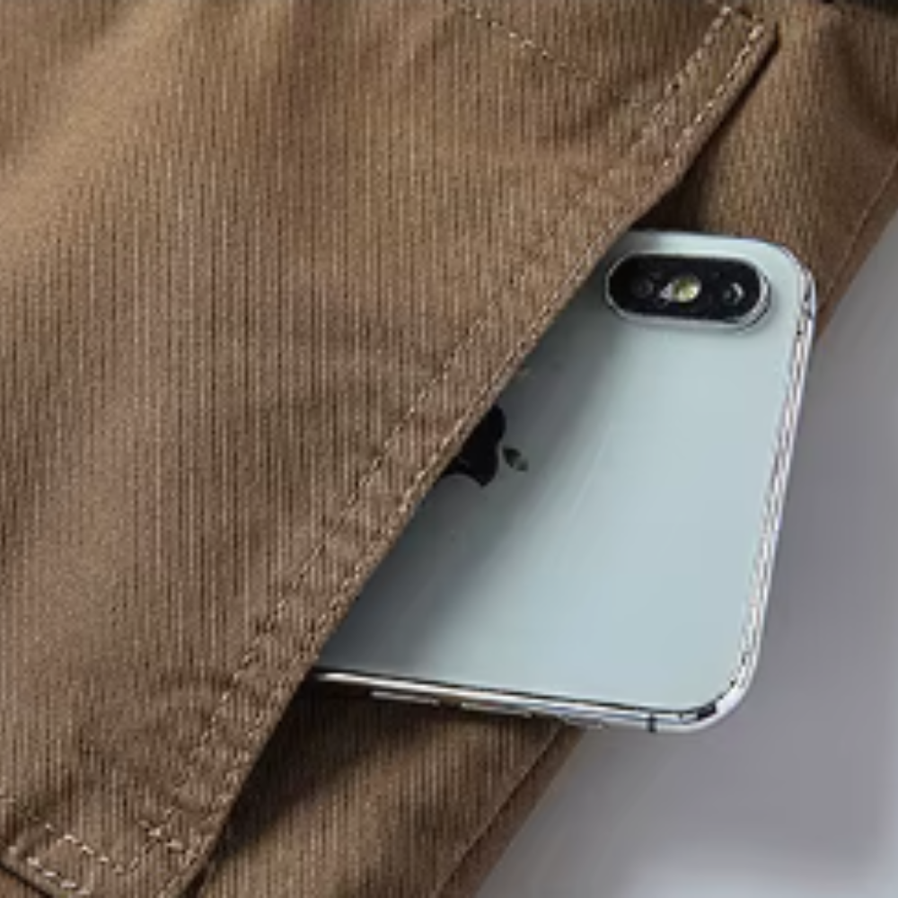 Casual bomulls vinterjakke