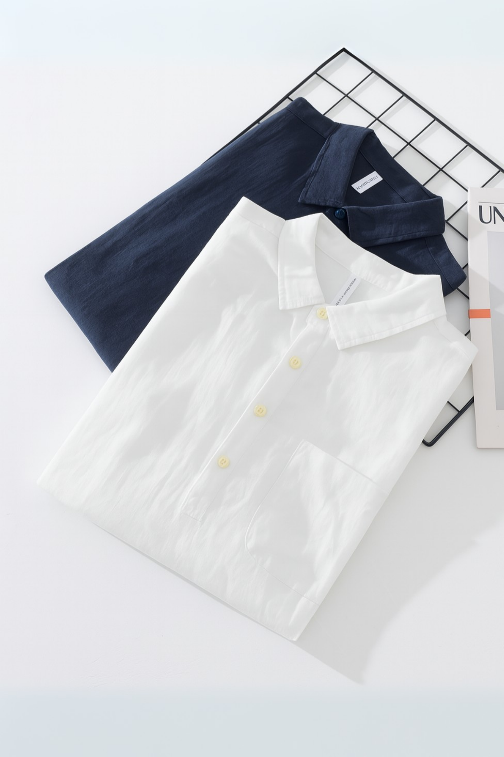 Fylaro - Linnet skjorte med knapper