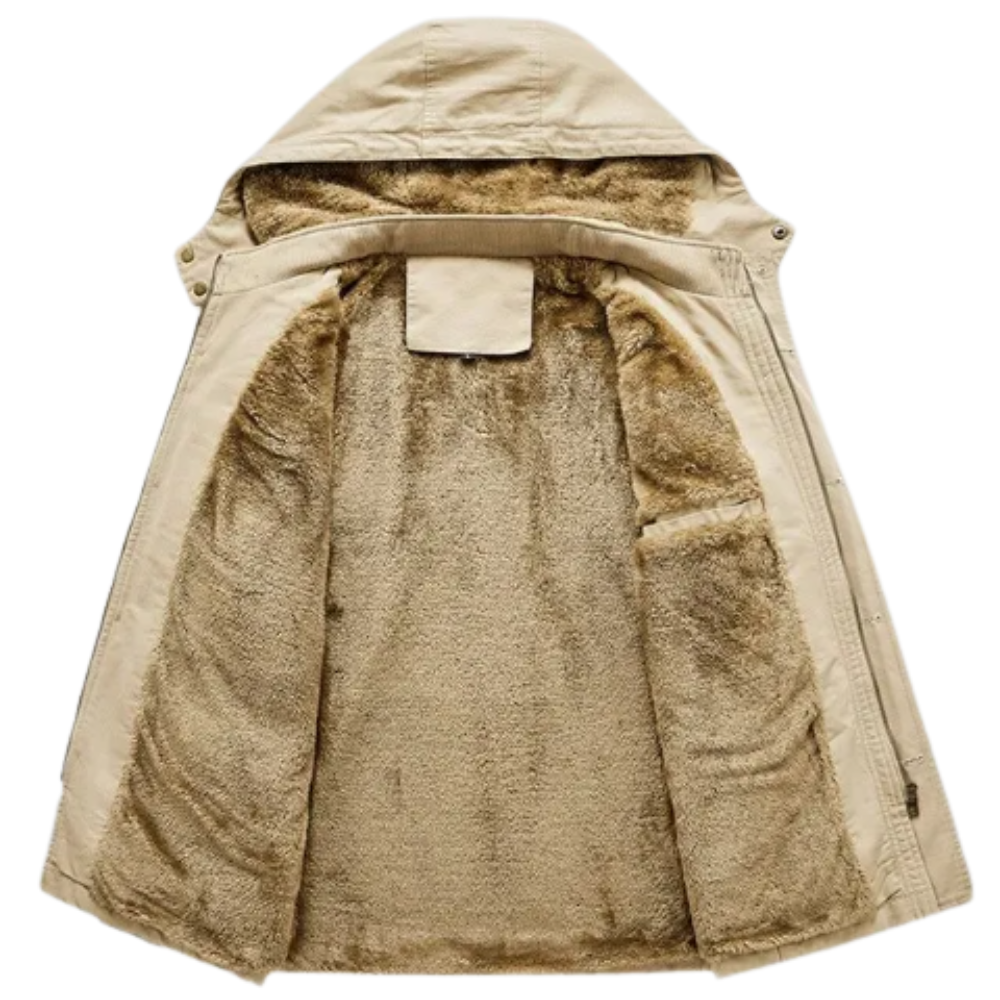 Elegant Premium quiltet vinterjakke