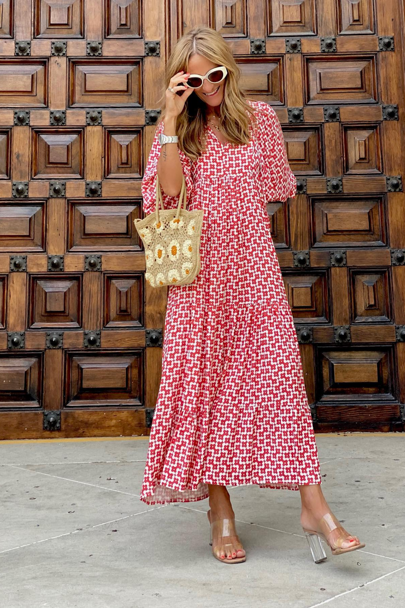 Fylaro - Sesongens mønstrede kjole