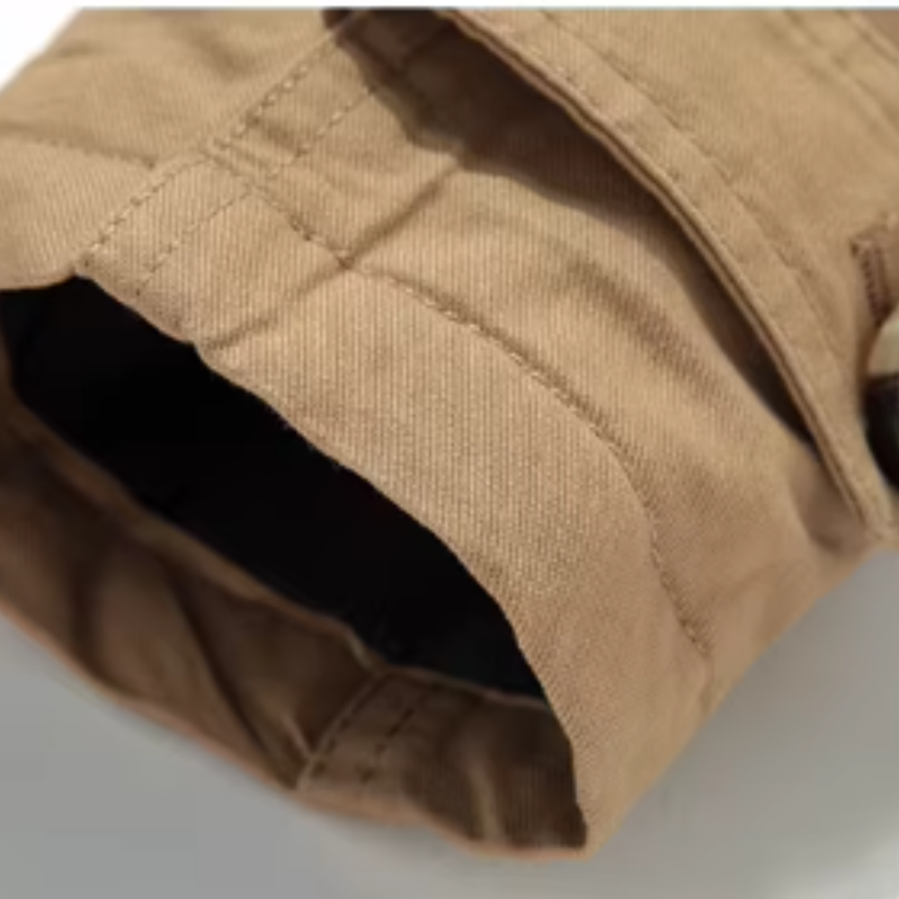 Elegant polstret trenchcoat