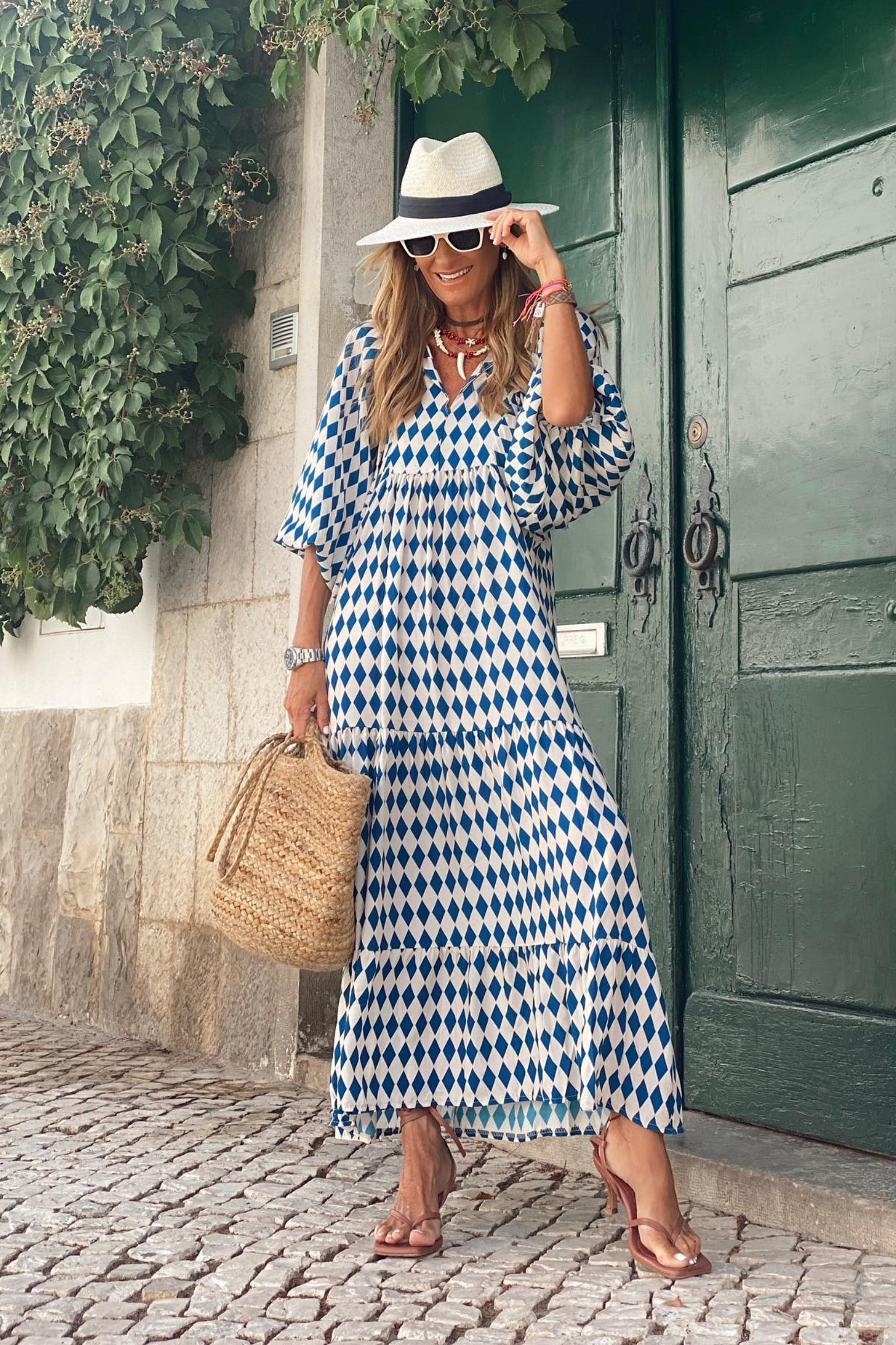 Fylaro - Sesongens mønstrede kjole