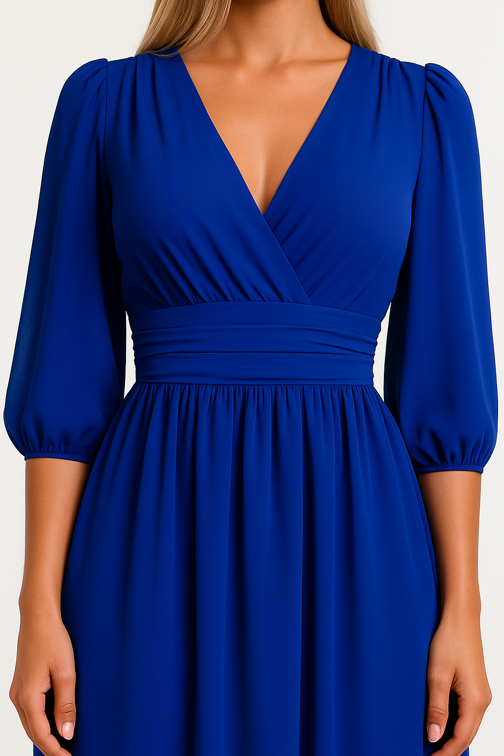 FYLARO - Sommerkjole blå