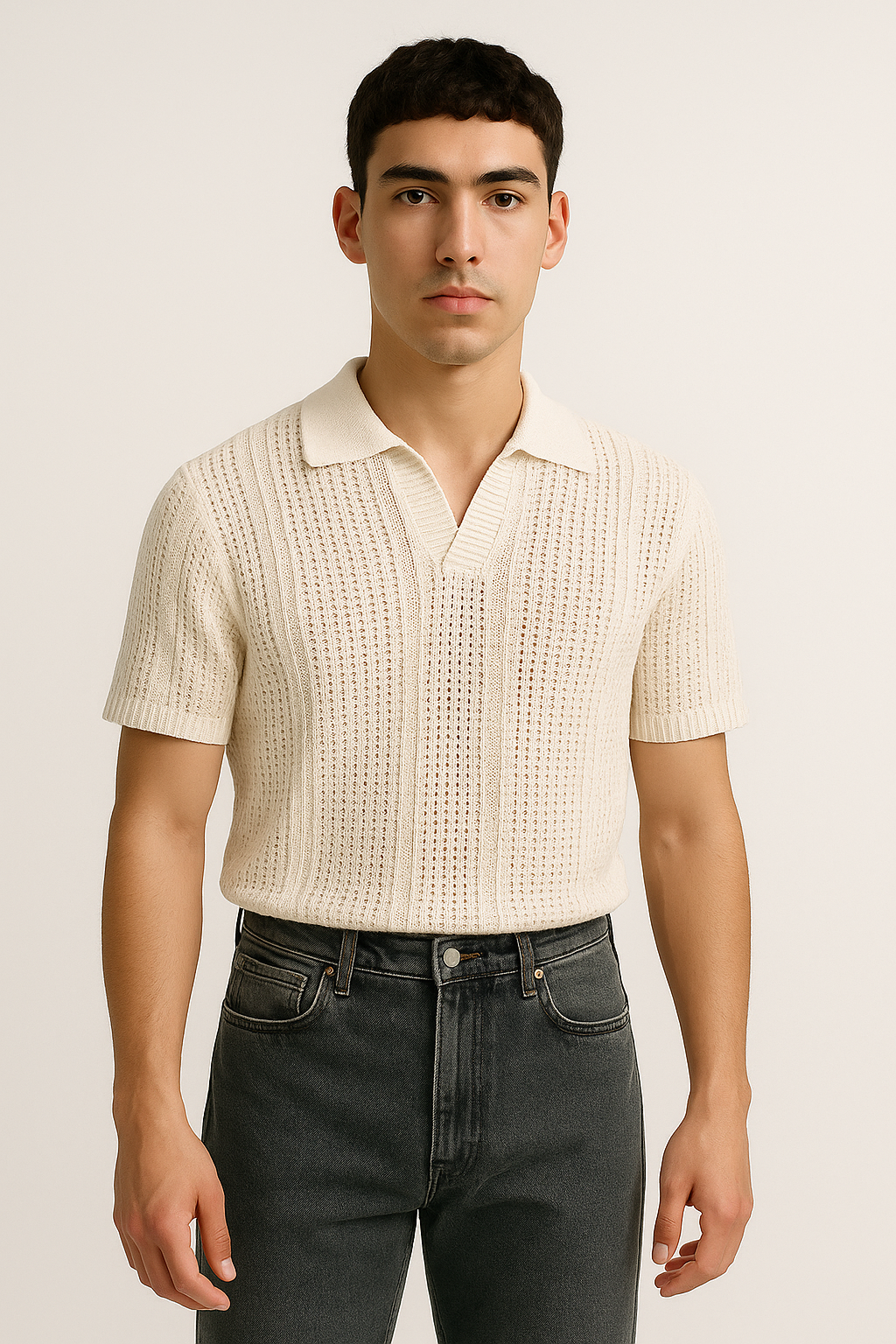 Fylaro - Retro poloskjorte