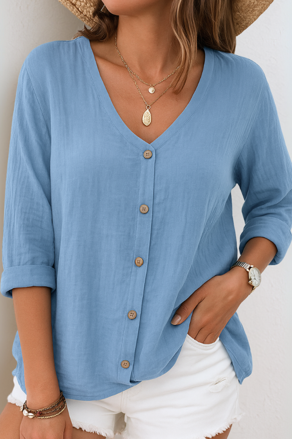 Fylaro - Elegant og uformell bluse