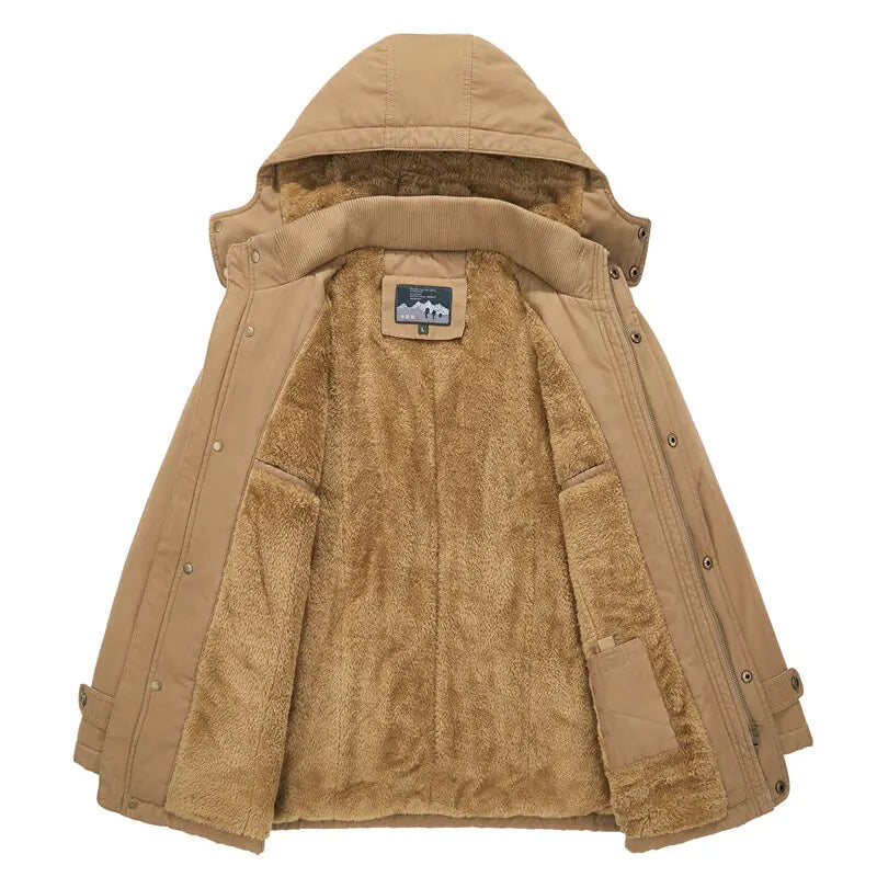 Elegant polstret bomberjakke